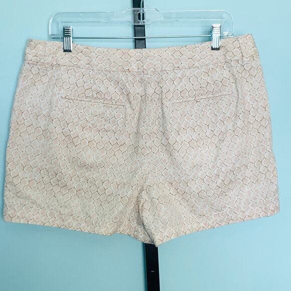LOFT Pink Snakeskin 4" Shorts Size 10 - Picture 5 of 6